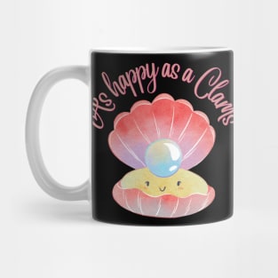 Funny Happy Clams Mug